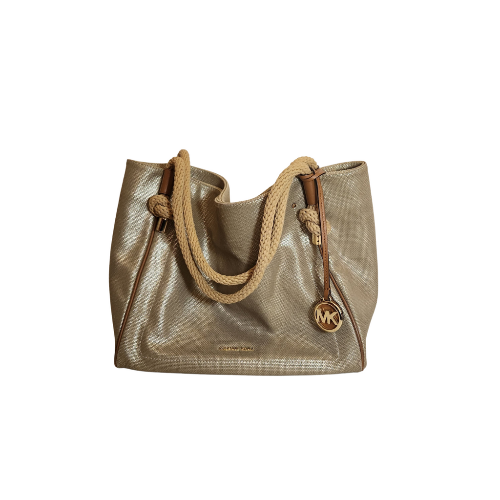 Gold hotsell mk tote