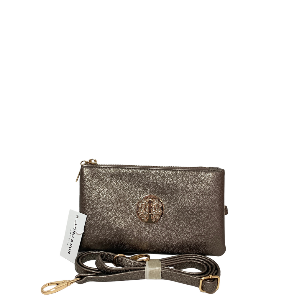 Long & Son Tree of Life Cross Body Clutch Bag