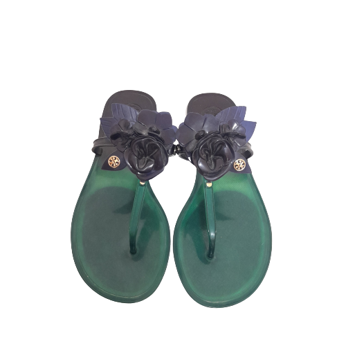 Tory burch blossom hot sale jelly sandals