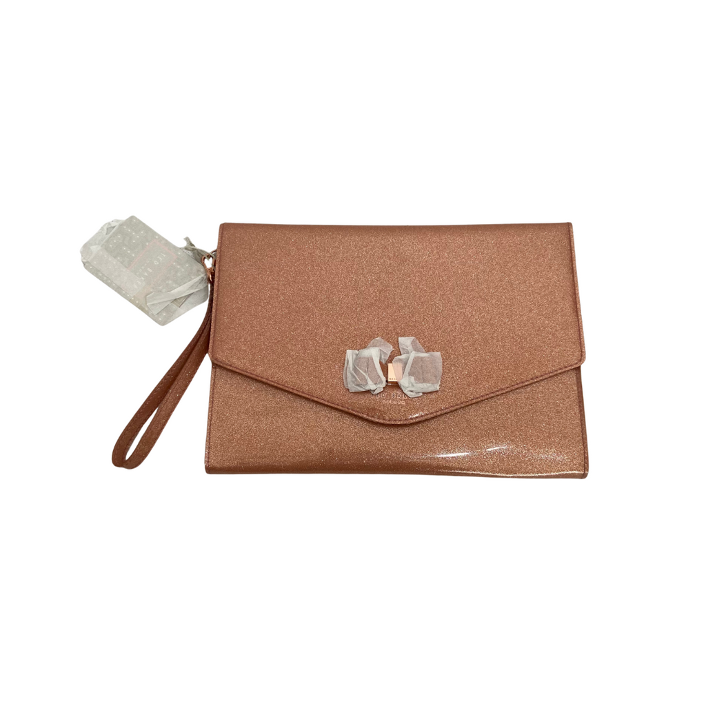 Ted baker rose on sale gold clutch bag