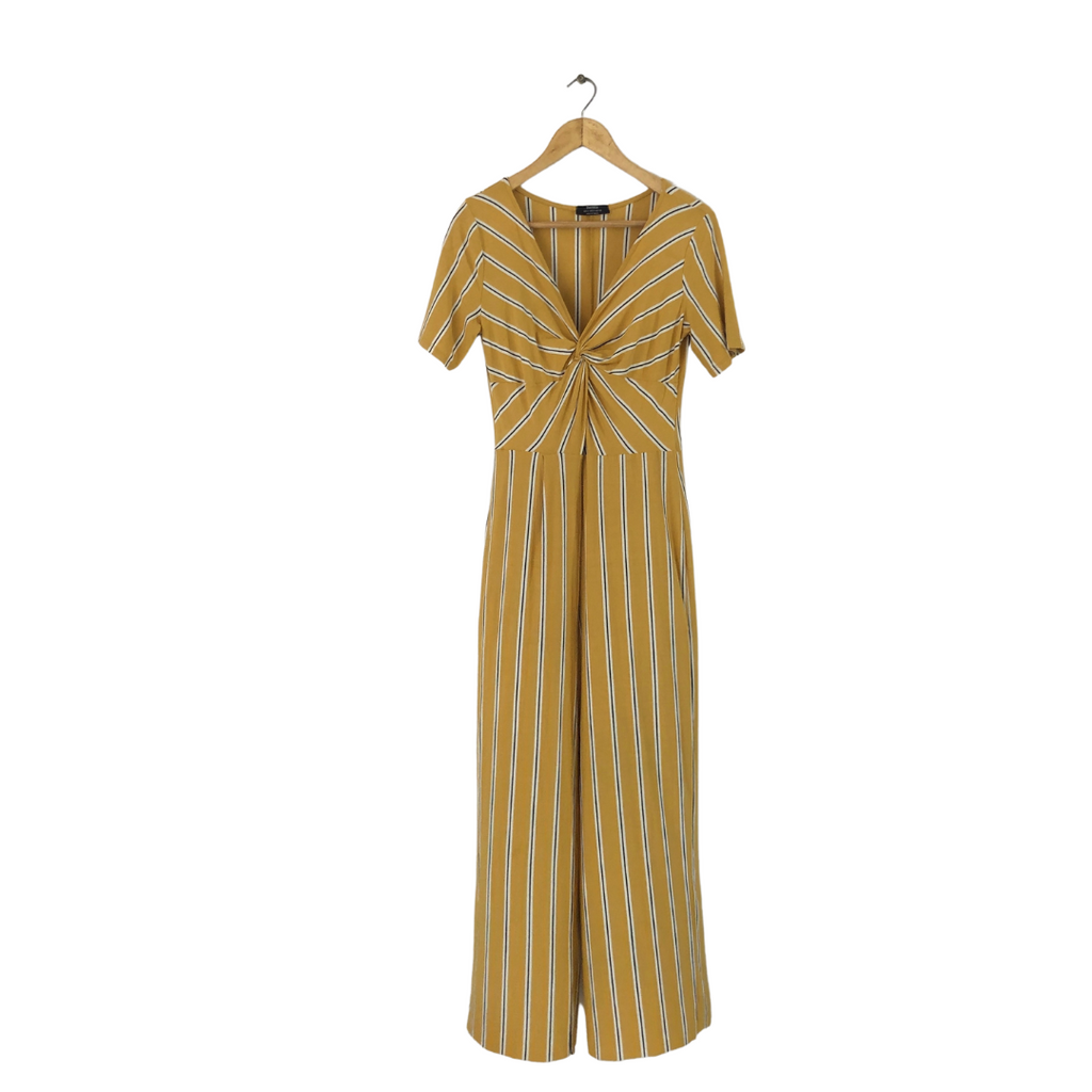 Bershka yellow jumpsuit online