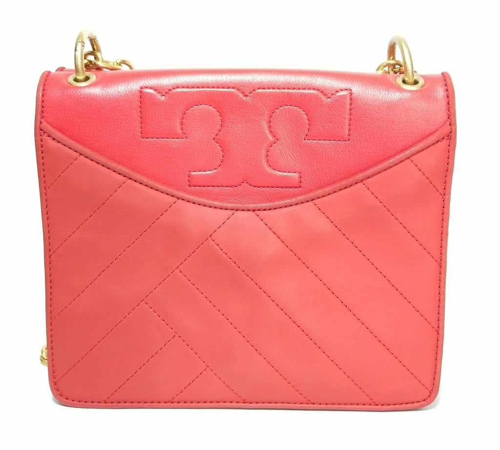 Top Tory Burch Alexa Mini Bag in Poppy Orange