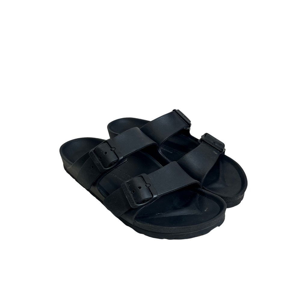 Birkenstocks Arizona Essentials EVA Black Sandals | Pre Loved |