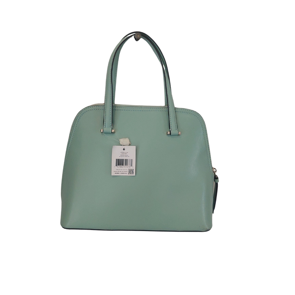 Kate Spade Mint Green Leather Medium Dome Satchel | Brand New |