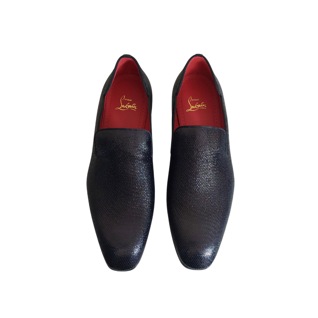 Christian Louboutin Men's DANDY CHICK ORLATO Jacquard Loafers | Brand New |