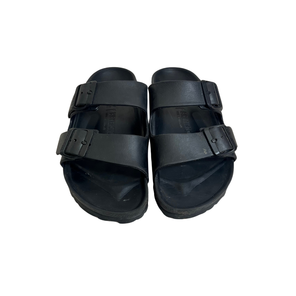 Birkenstocks Arizona Essentials EVA Black Sandals | Pre Loved |