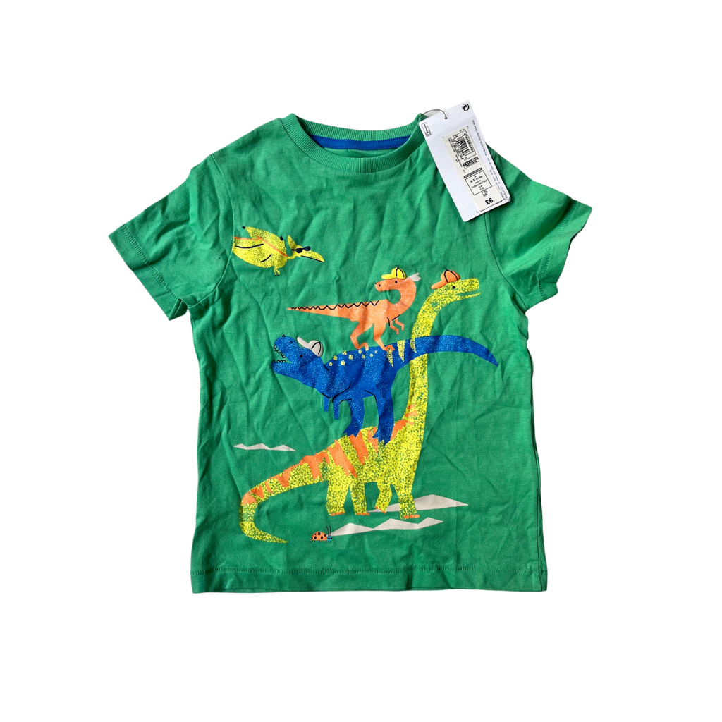 M&S Green Dinosaur T-shirt  (4 - 5 years) | Brand New |