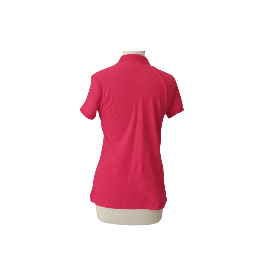 Tommy Hilfiger Hot Pink Polo Shirt | Pre loved |