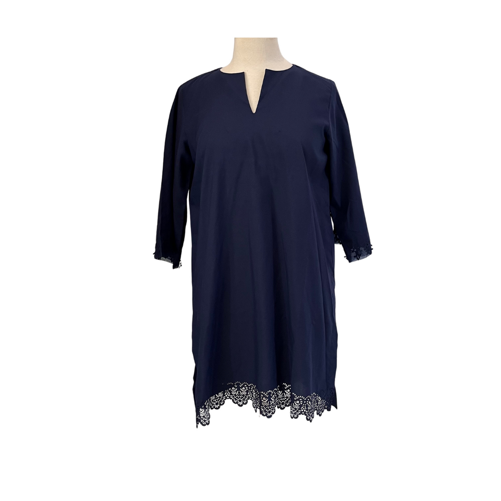 Uzma Sattar Dark Blue Co-Ord Set | Gently Used |