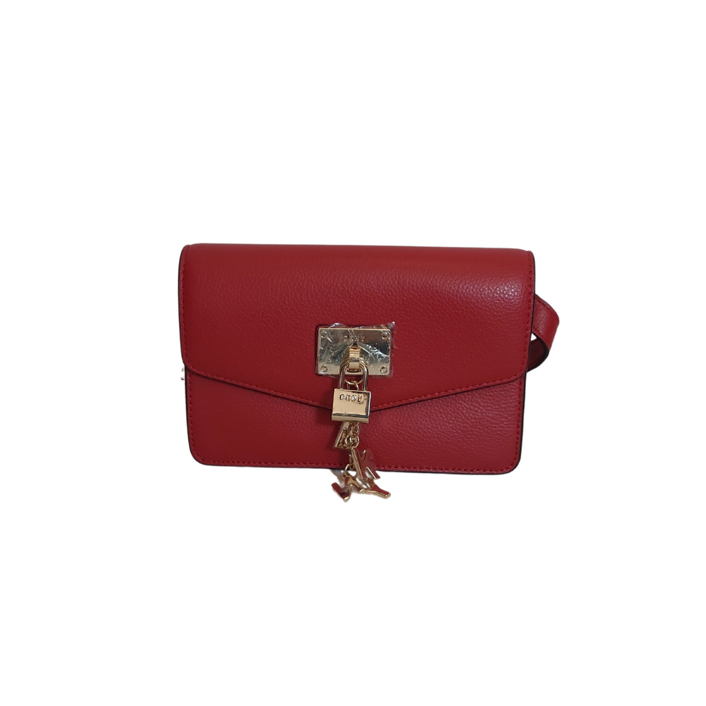 DKNY Red Leather Belt Bag | Brand New |