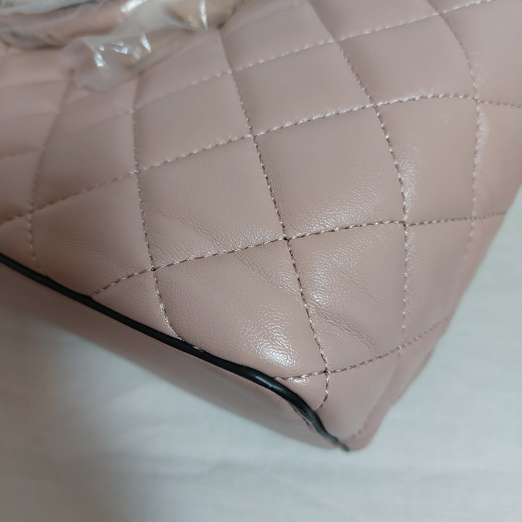 ALDO Chipper Dusty Pink Quilted Tote | Brand New |