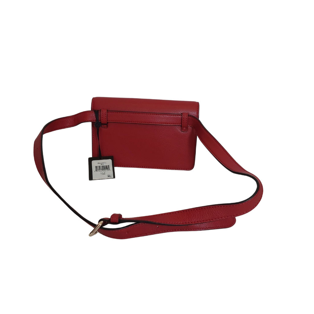 DKNY Red Leather Belt Bag | Brand New |