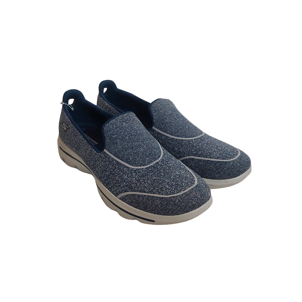 Skechers Navy & Grey 'Go Walk' Walking Shoes | Brand New |