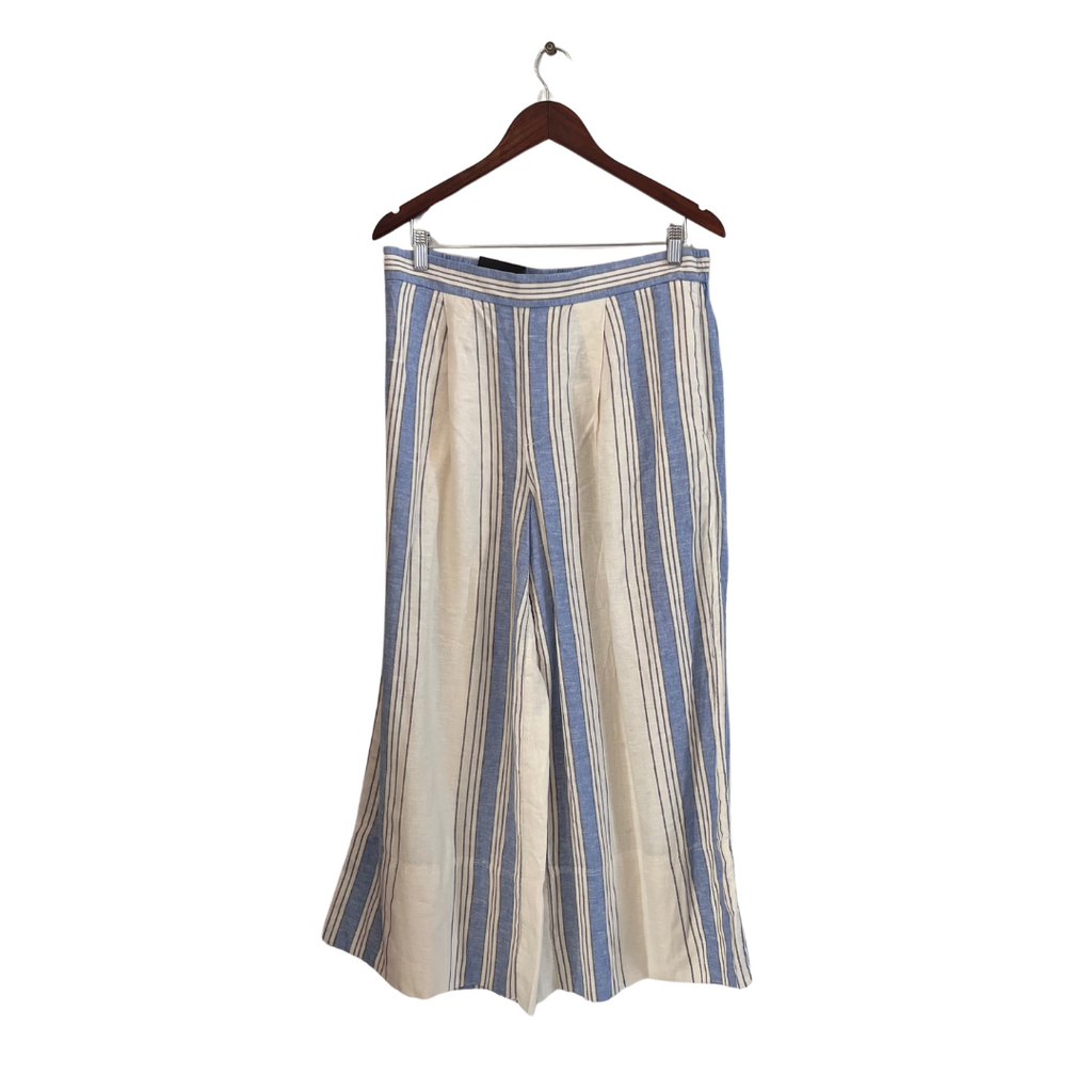 Banana Republic Cream & Blue Striped Co ord Set | Brand New |