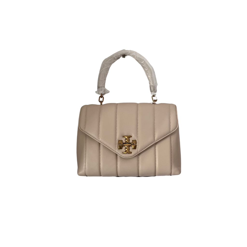 Tory Burch Brie 'KIRA' Small Top Handle Leather Satchel | Brand New |