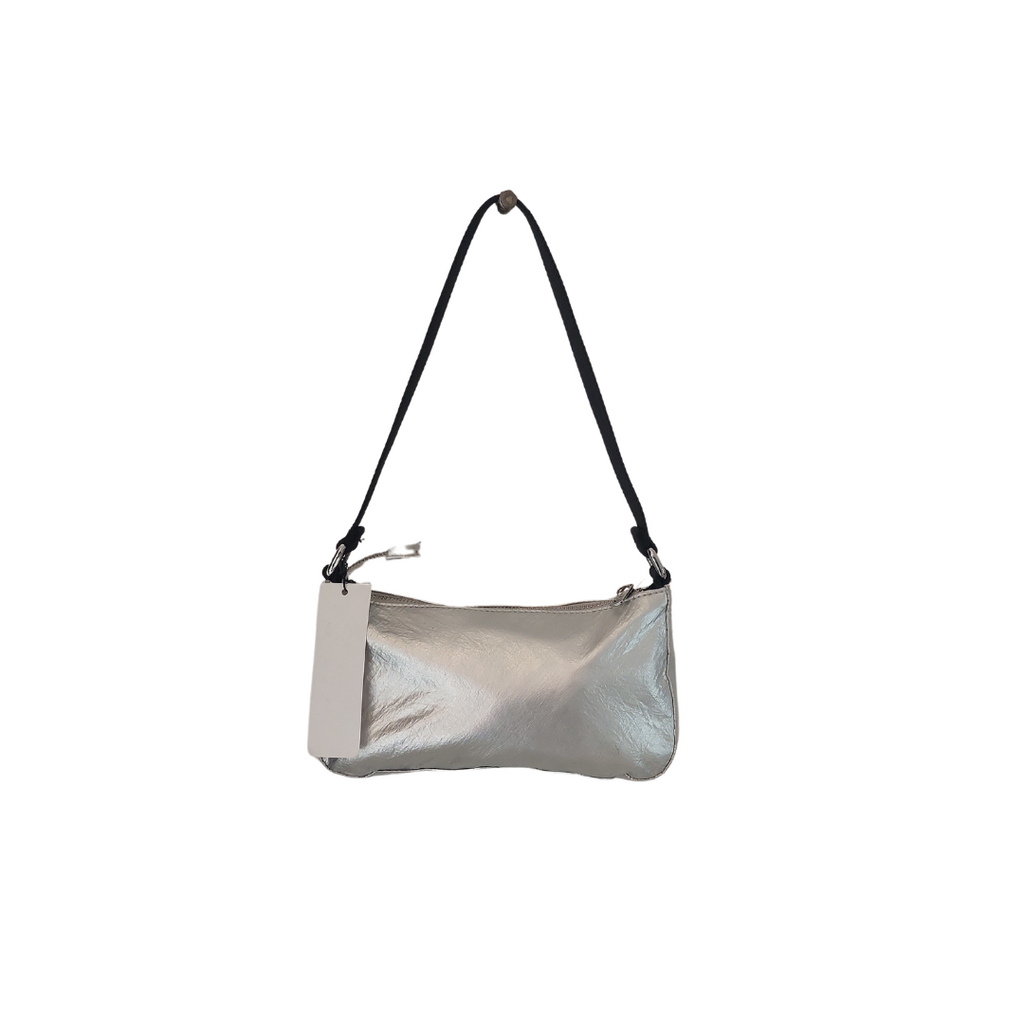 Calvin Klein Silver Metallic Festive Shoulder Bag | Brand New |