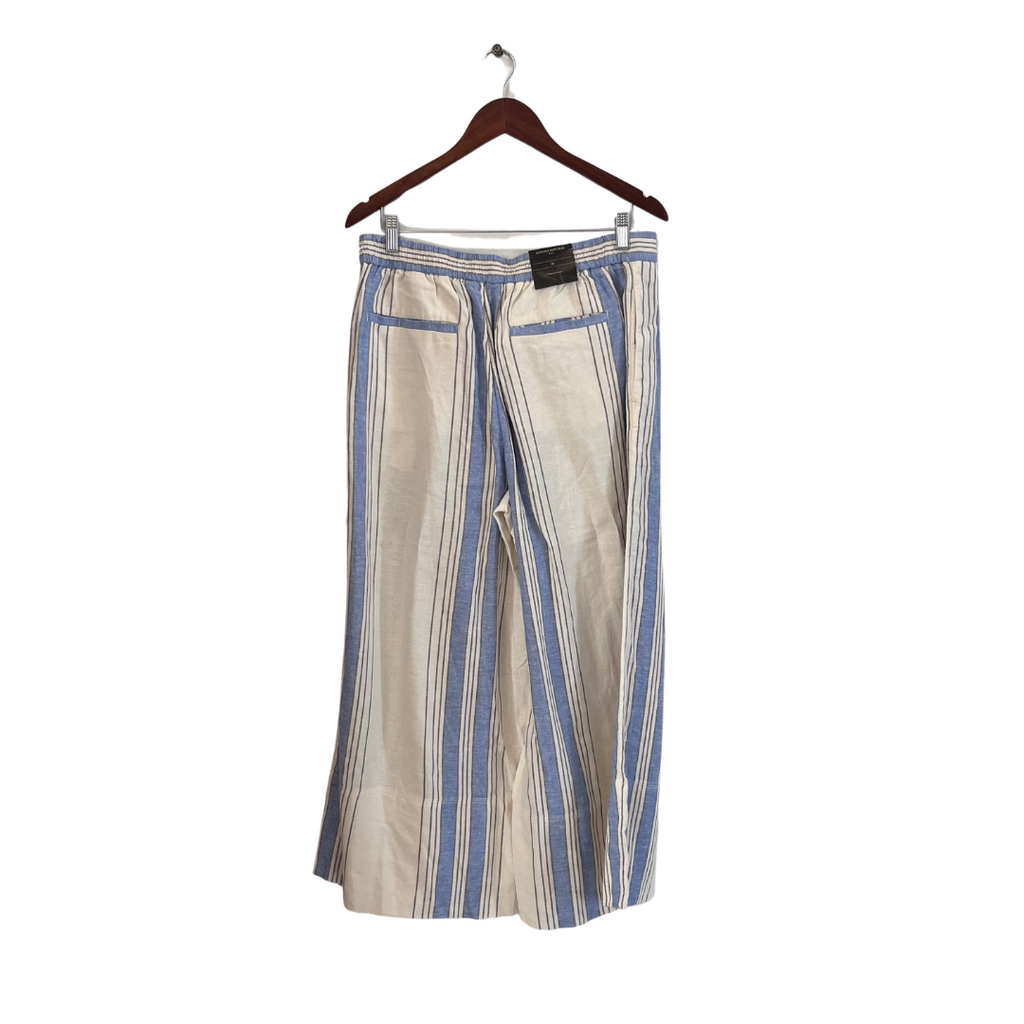 Banana Republic Cream & Blue Striped Co ord Set | Brand New |