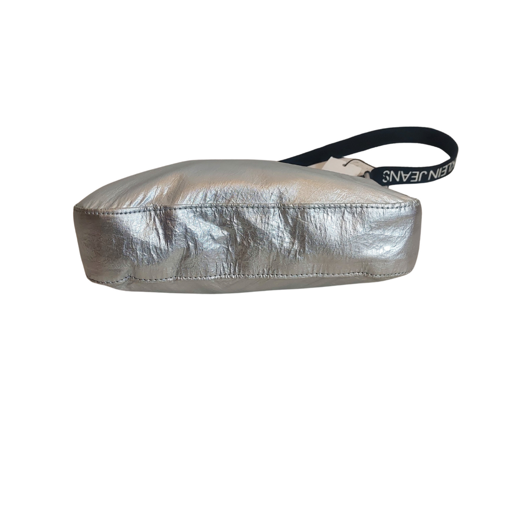 Calvin Klein Silver Metallic Festive Shoulder Bag | Brand New |