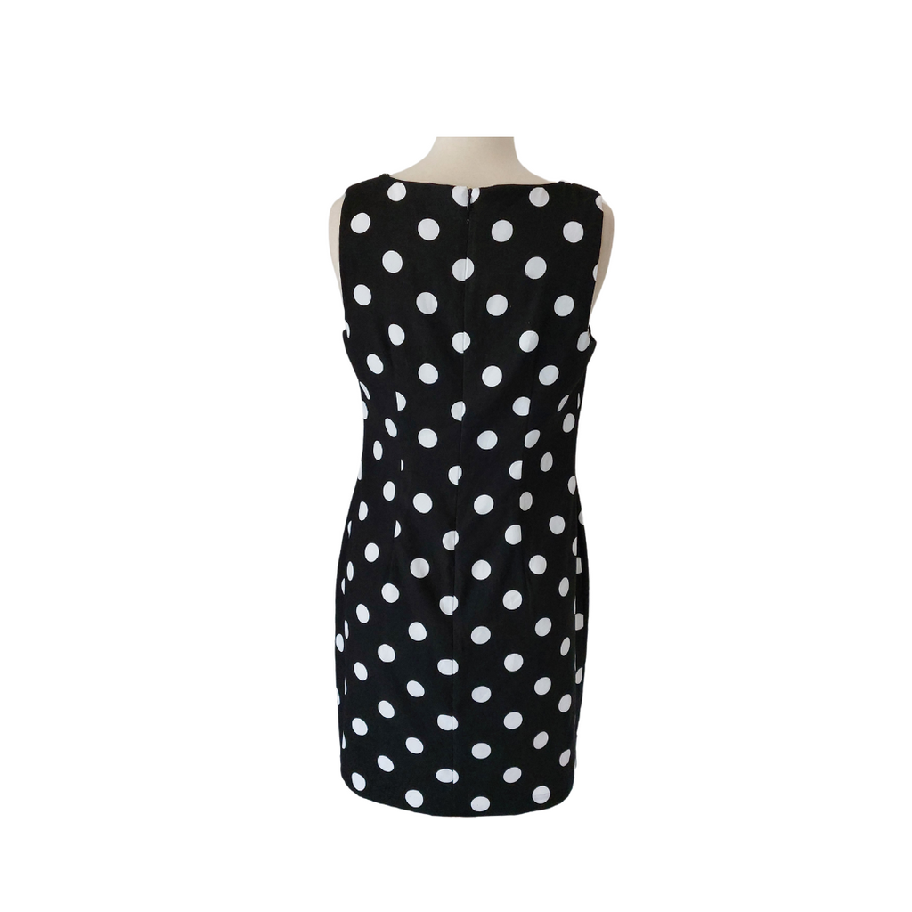 ALYX Black & White Polka Dots Sleeveless Dress | Gently Used |