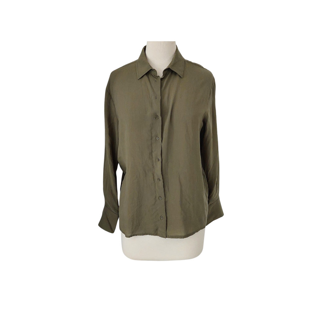 MUDO Collection Army Green Collared Shirt | Brand new |