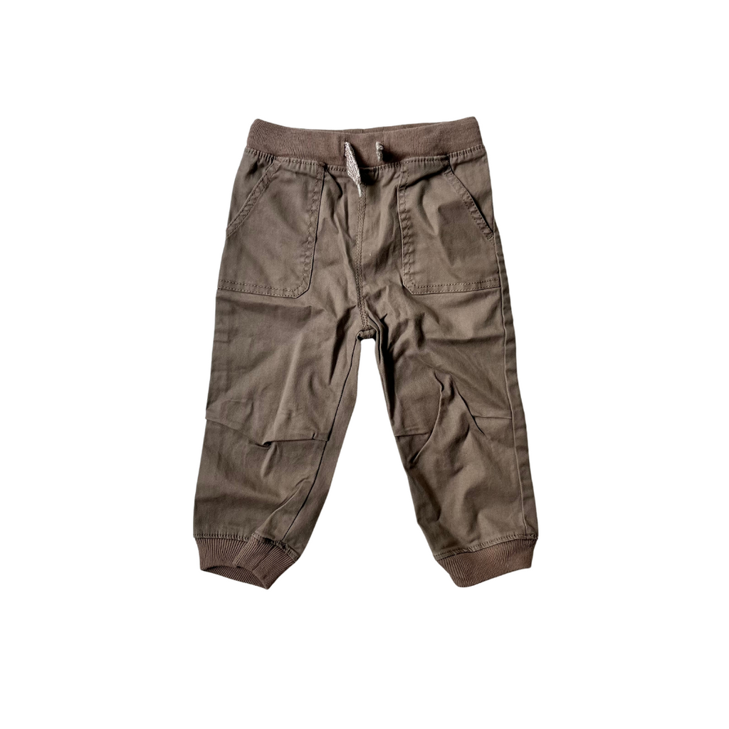 Oshkosh Greige Jogger Pants (24 months) | Brand New |