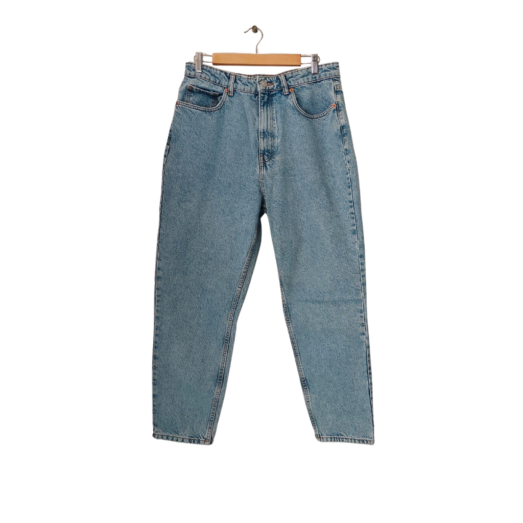 Zara Blue Mom Jeans | Like New |