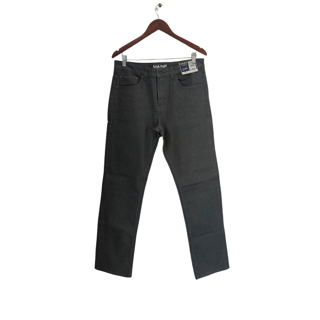 Maine Men's Grey Straight-fit Jeans | Brand New |