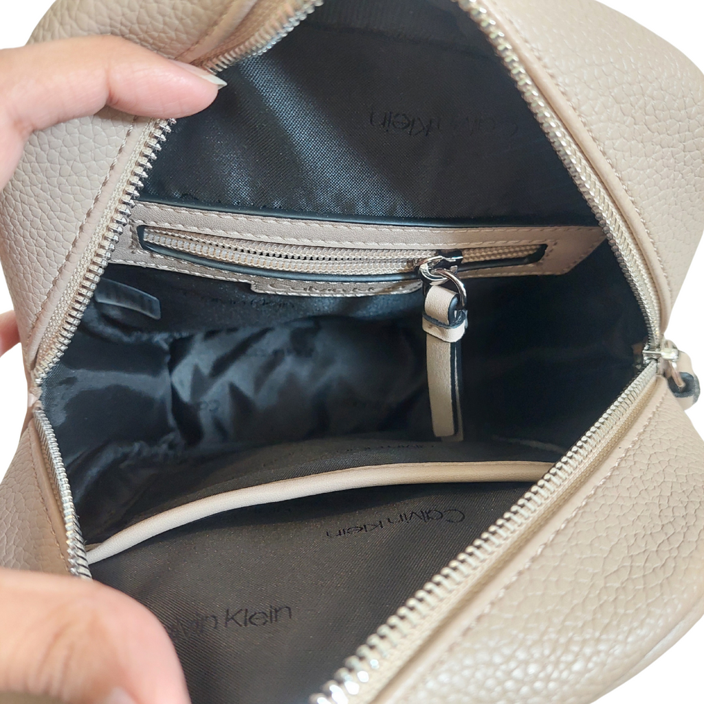 Calvin Klein Mini Leatherette Sling Bag | Gently Used |