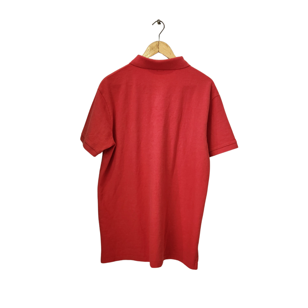 Ralph Lauren Men's Red Slim-fit Polo Shirt | Brand New |