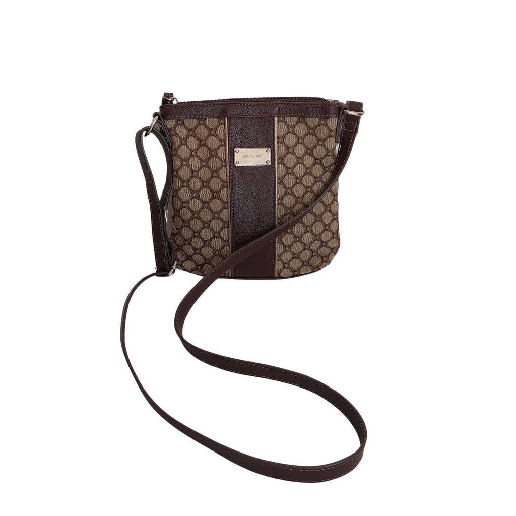 Nine West Brown Small Crossbody Bag | Gently Used |