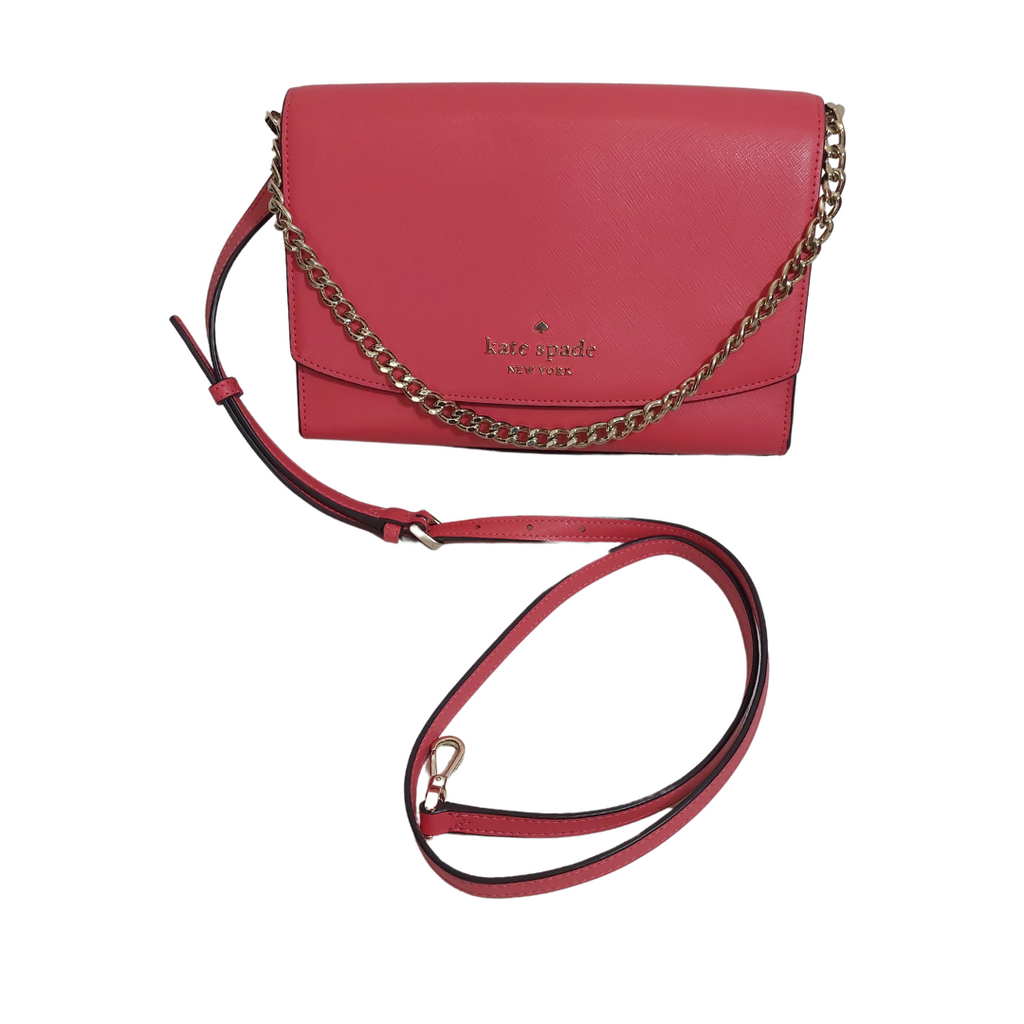 Kate Spade Pink Carson Leather Crossbody Bag | Gently Used |