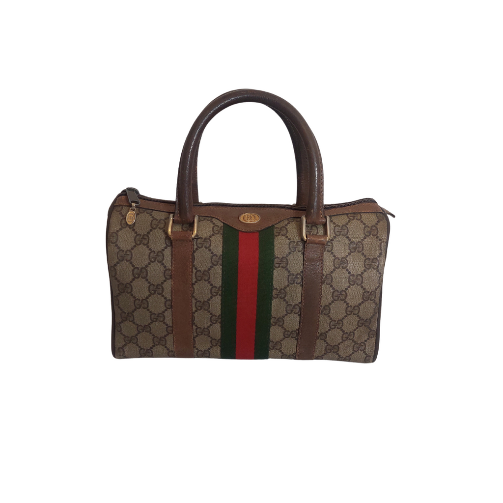 Gucci Vintage Boston Tote | Pre Loved |