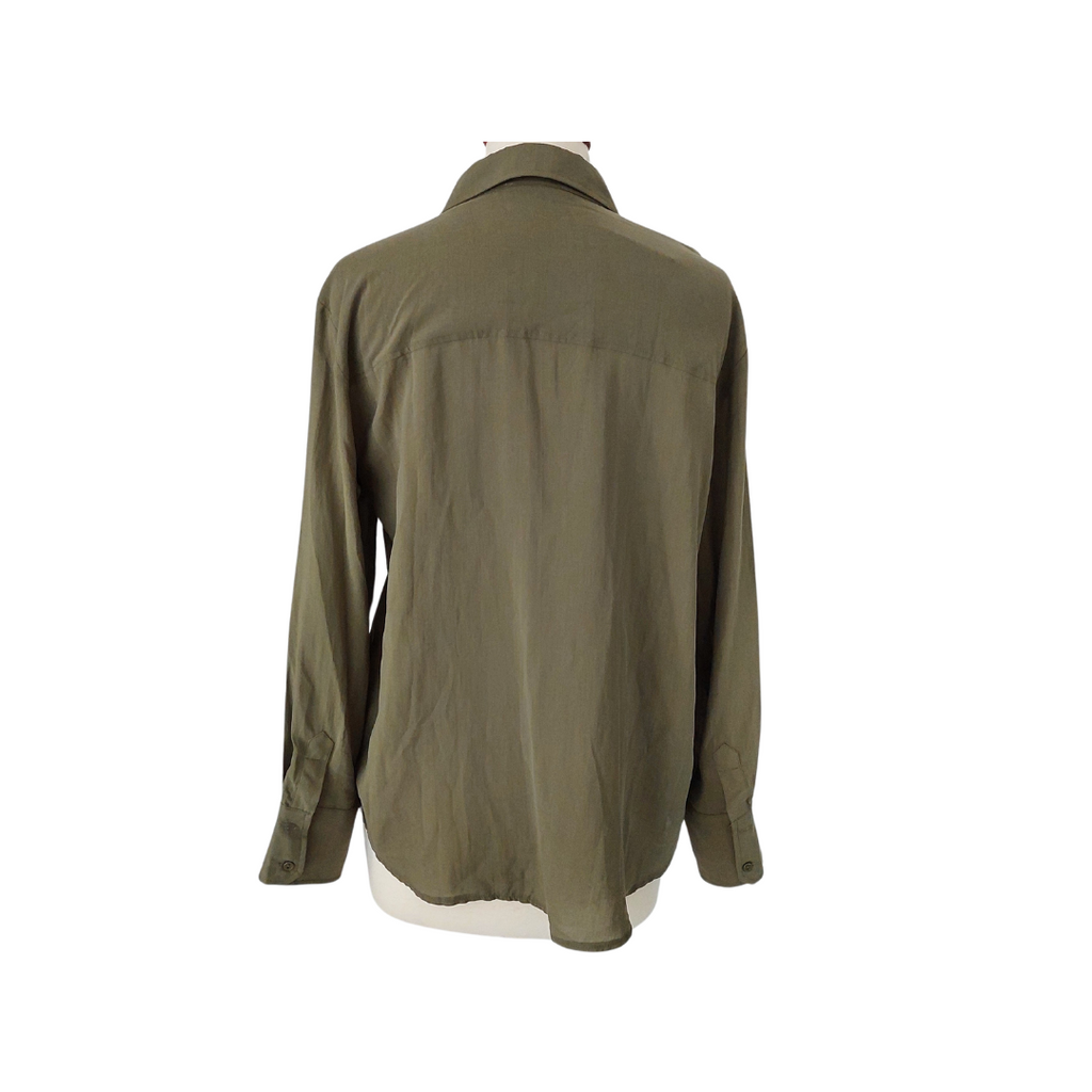 MUDO Collection Army Green Collared Shirt | Brand new |