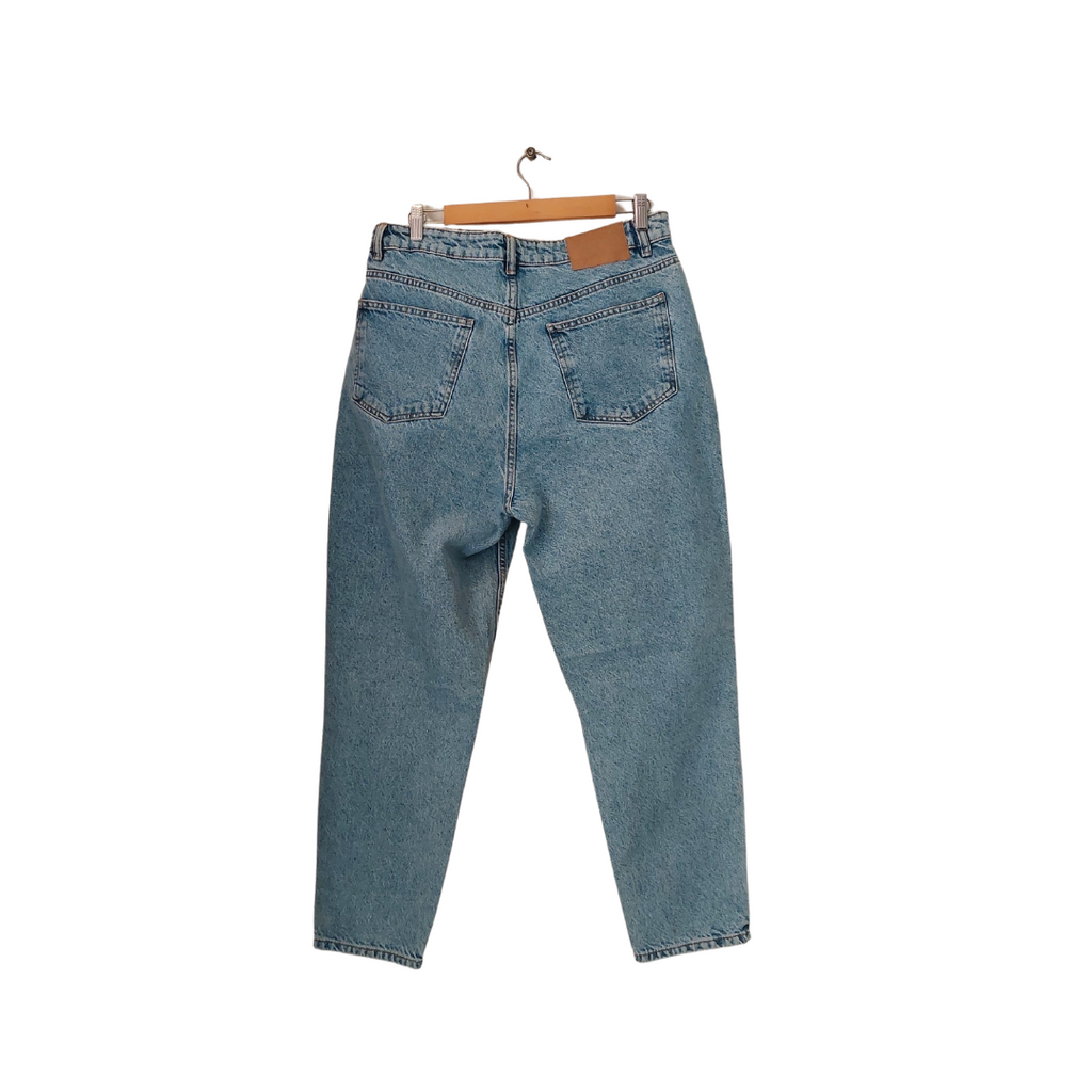 Zara Blue Mom Jeans | Like New |