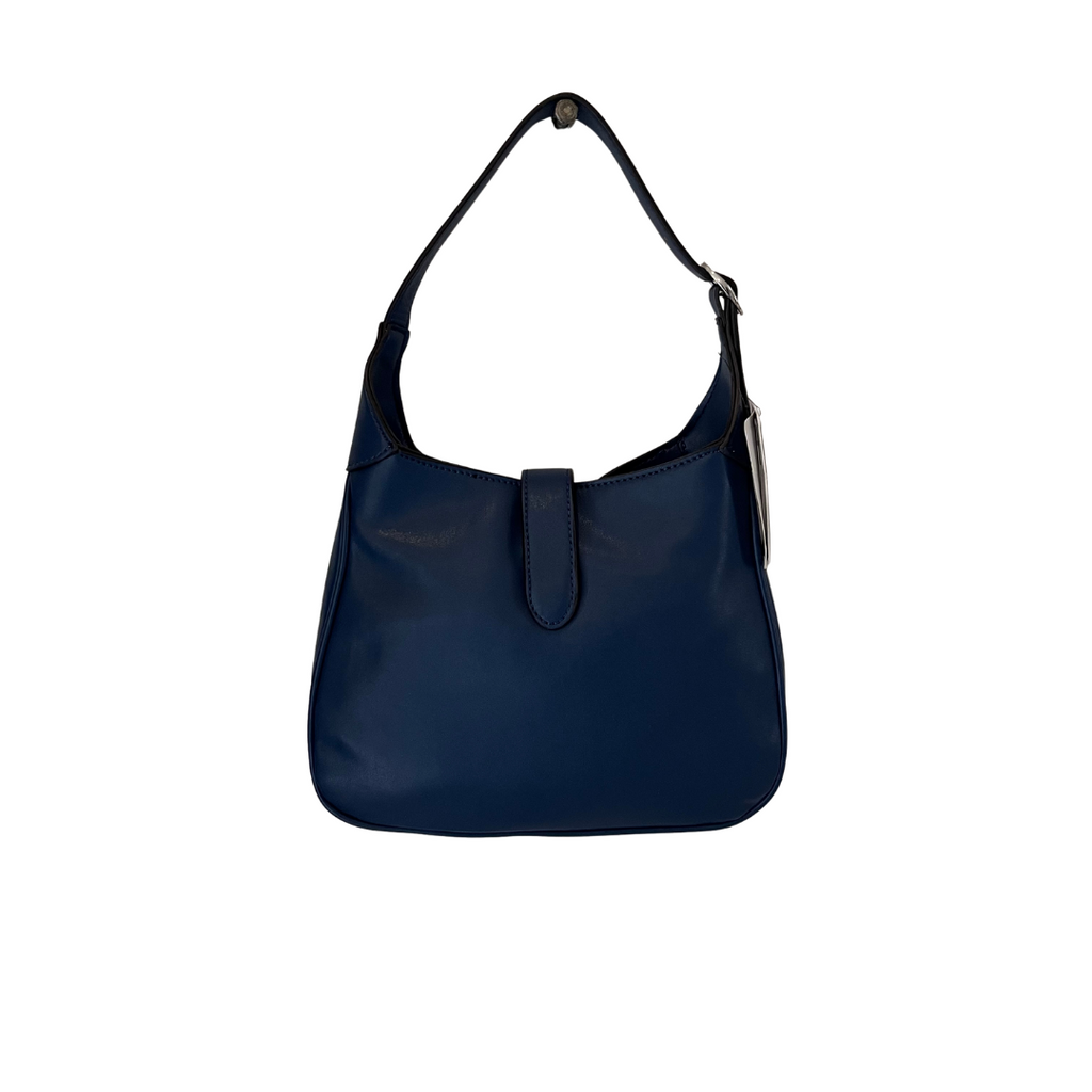 GUESS Navy Blue Stillwater Top Zip Shoulder Bag | Brand New |