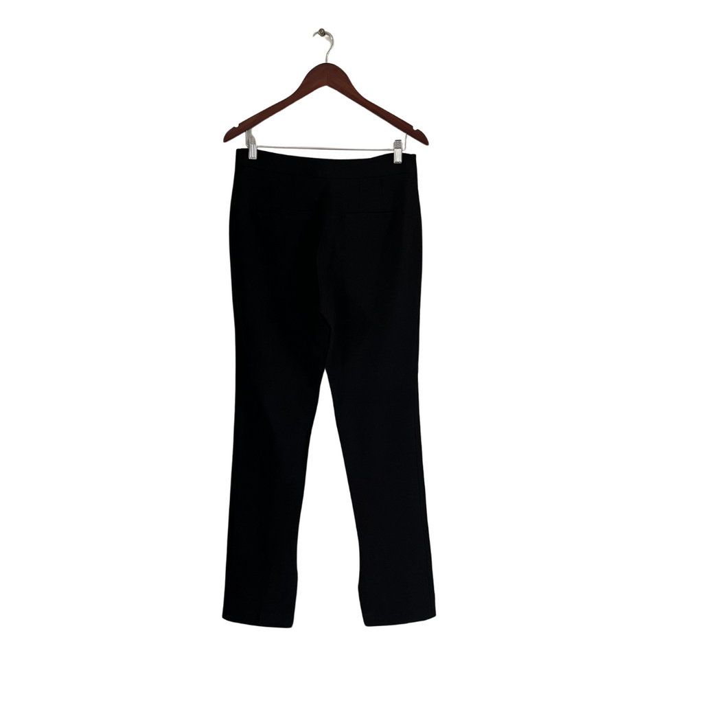 Massimo Dutti Black Straight-leg Slit Pants | Brand new |