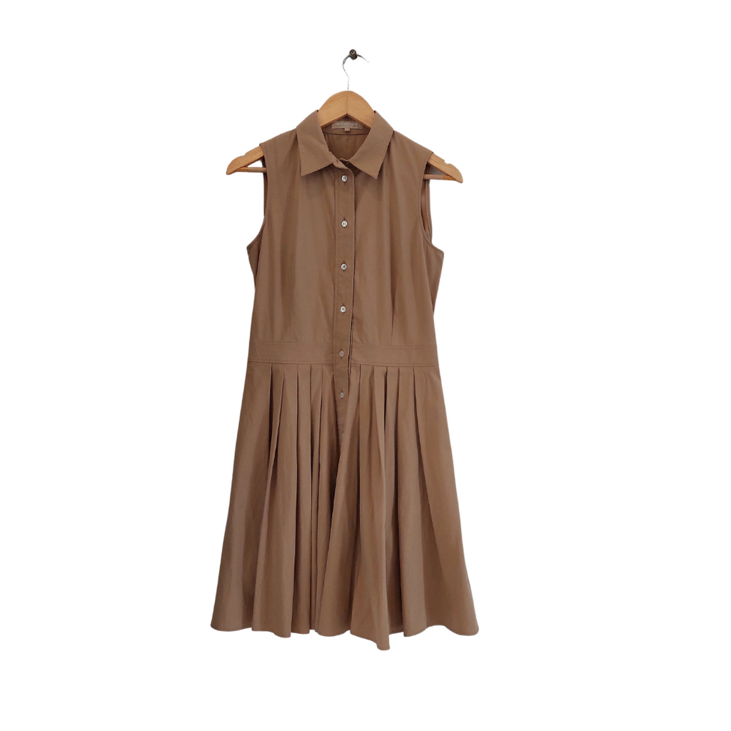 Michael Kors Camel Sleeveless Shirt Dress | Like New |