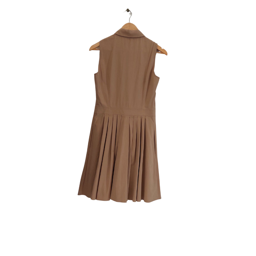 Michael Kors Camel Sleeveless Shirt Dress | Like New |