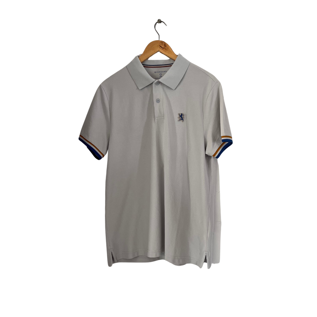 Giordano Light Grey Men's Polo Shirt | Gently Used |