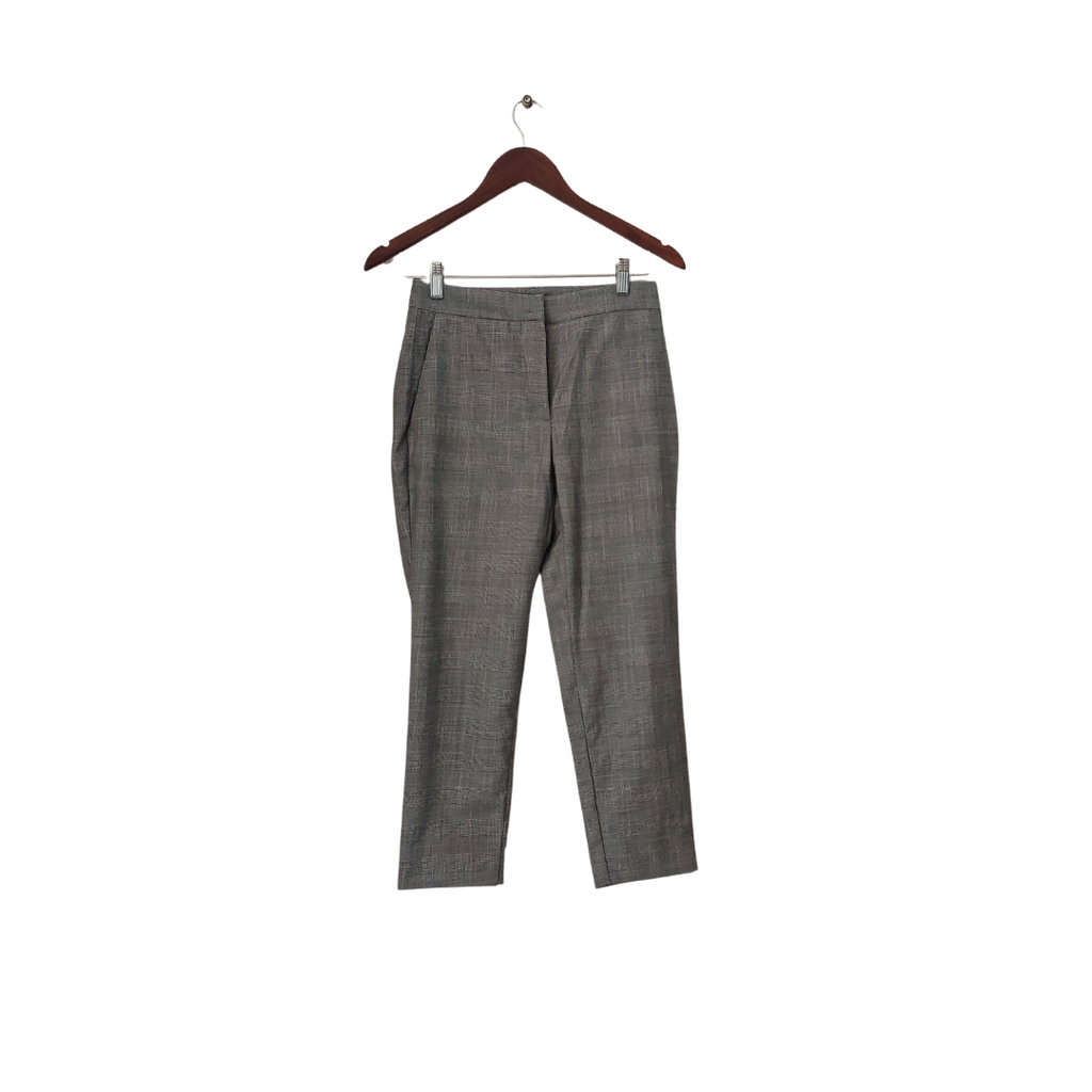 Zara Grey Checked Formal Pants | Brand New |