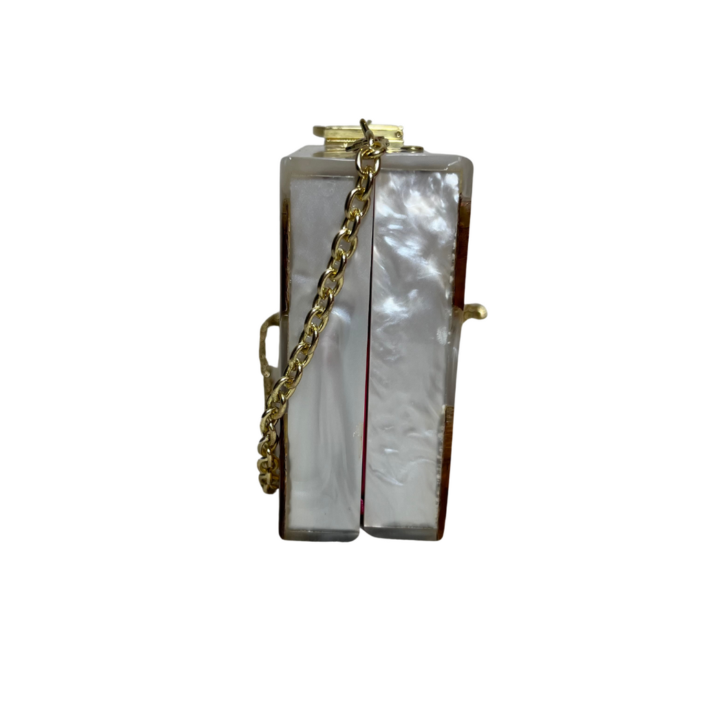 Charming Charlie Acrylic Box Clutch | Brand New |