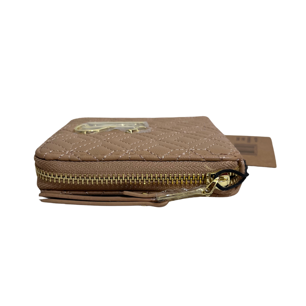 Steve Madden BDANTE Camel Zip Around Wallet | Brand New |