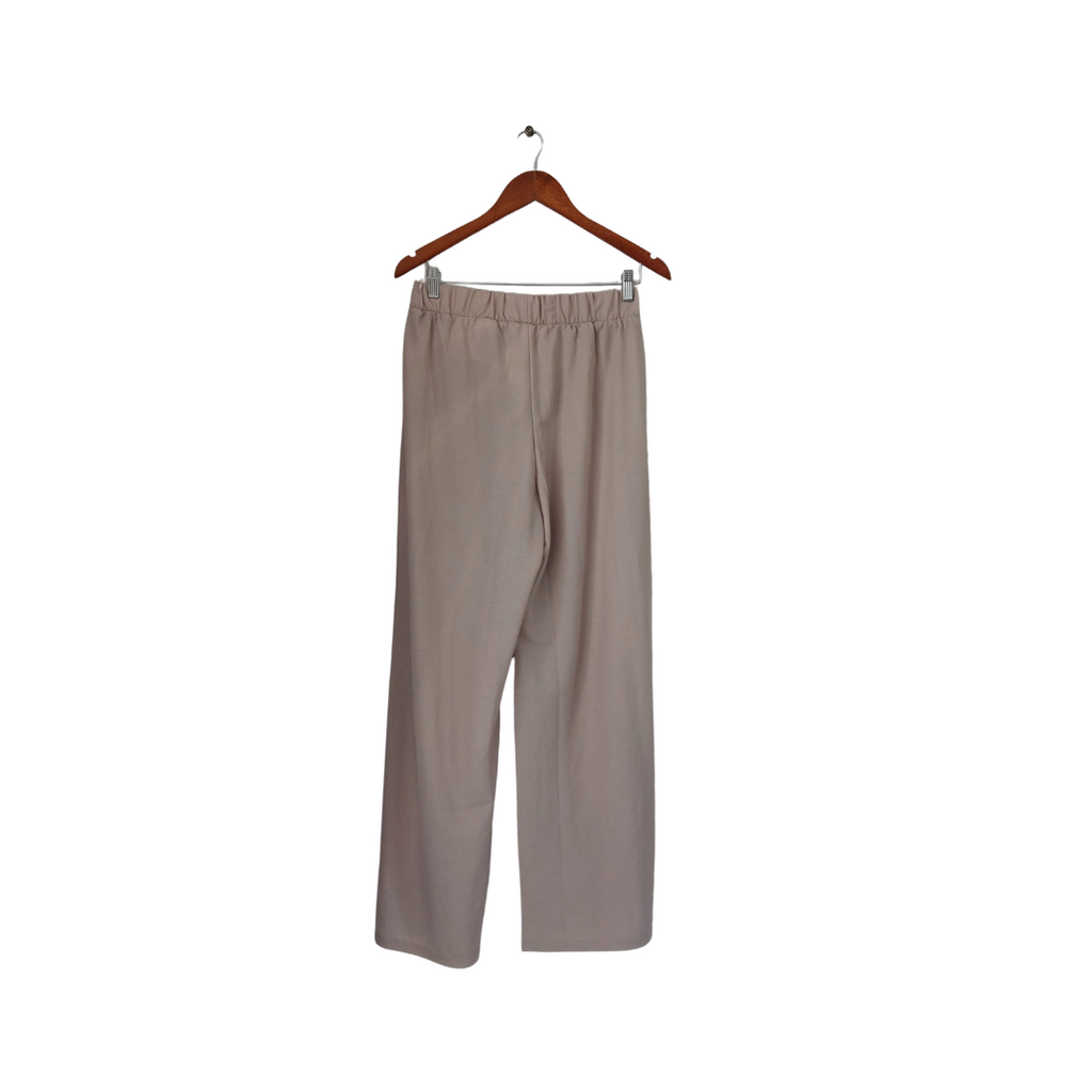 H&M Beige Wide-leg Pants | Brand New |