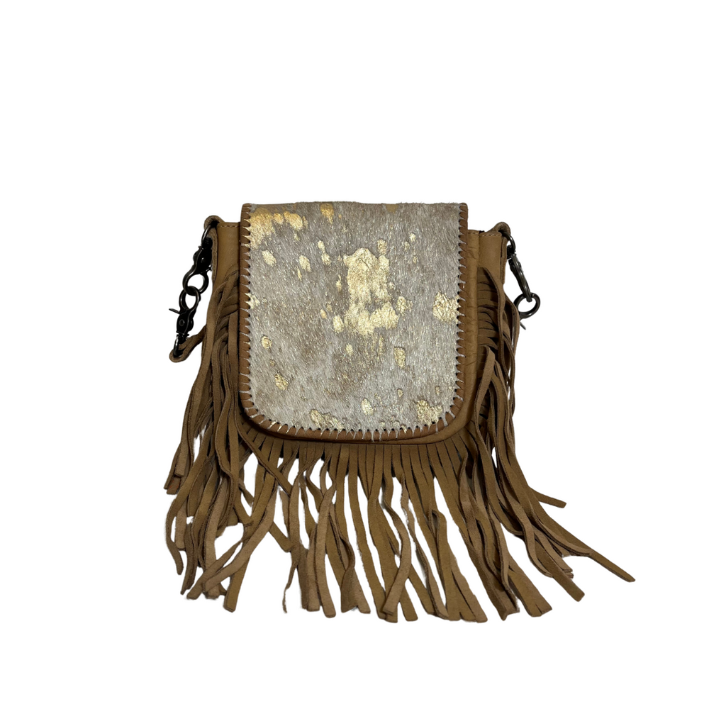 Montana West Suede  Fringe Crossbody Bag | Pre Loved |