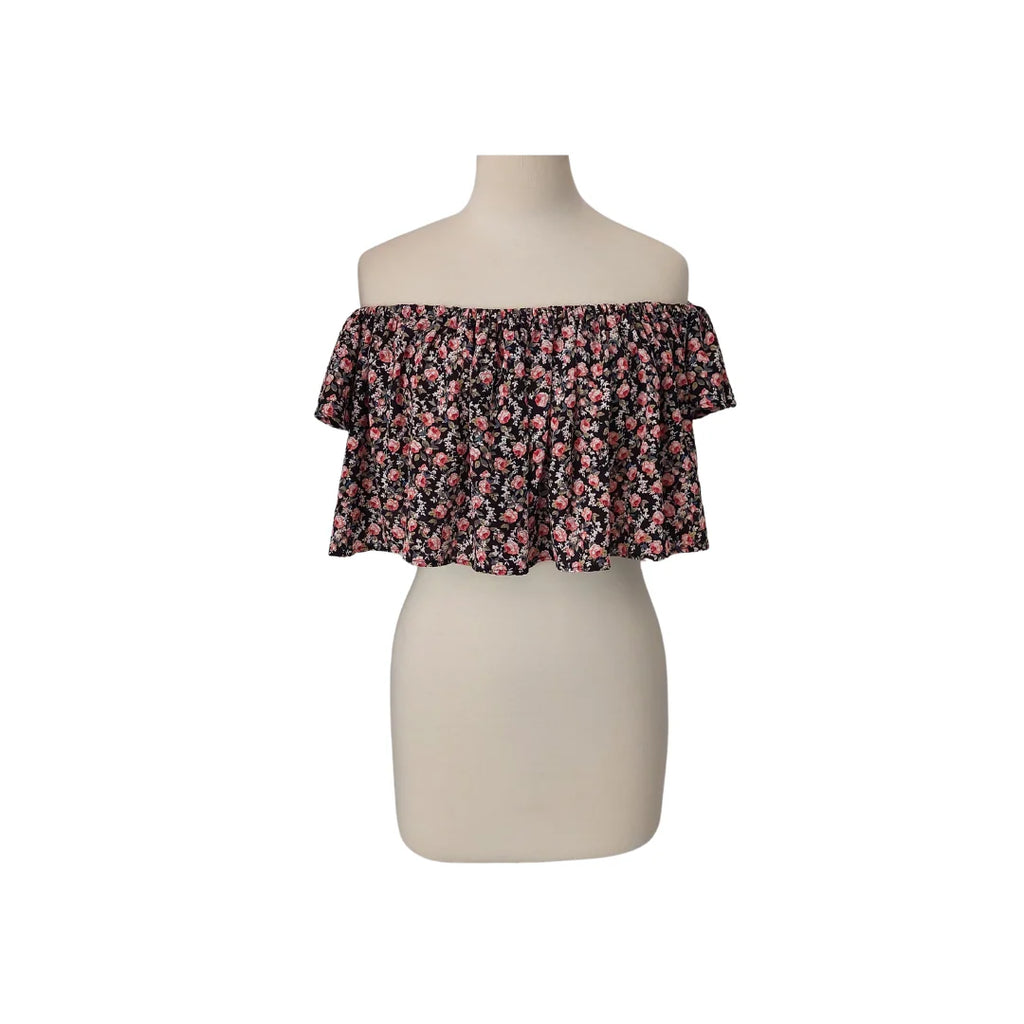 Forever 21 Floral Crop Top | Gently Used |