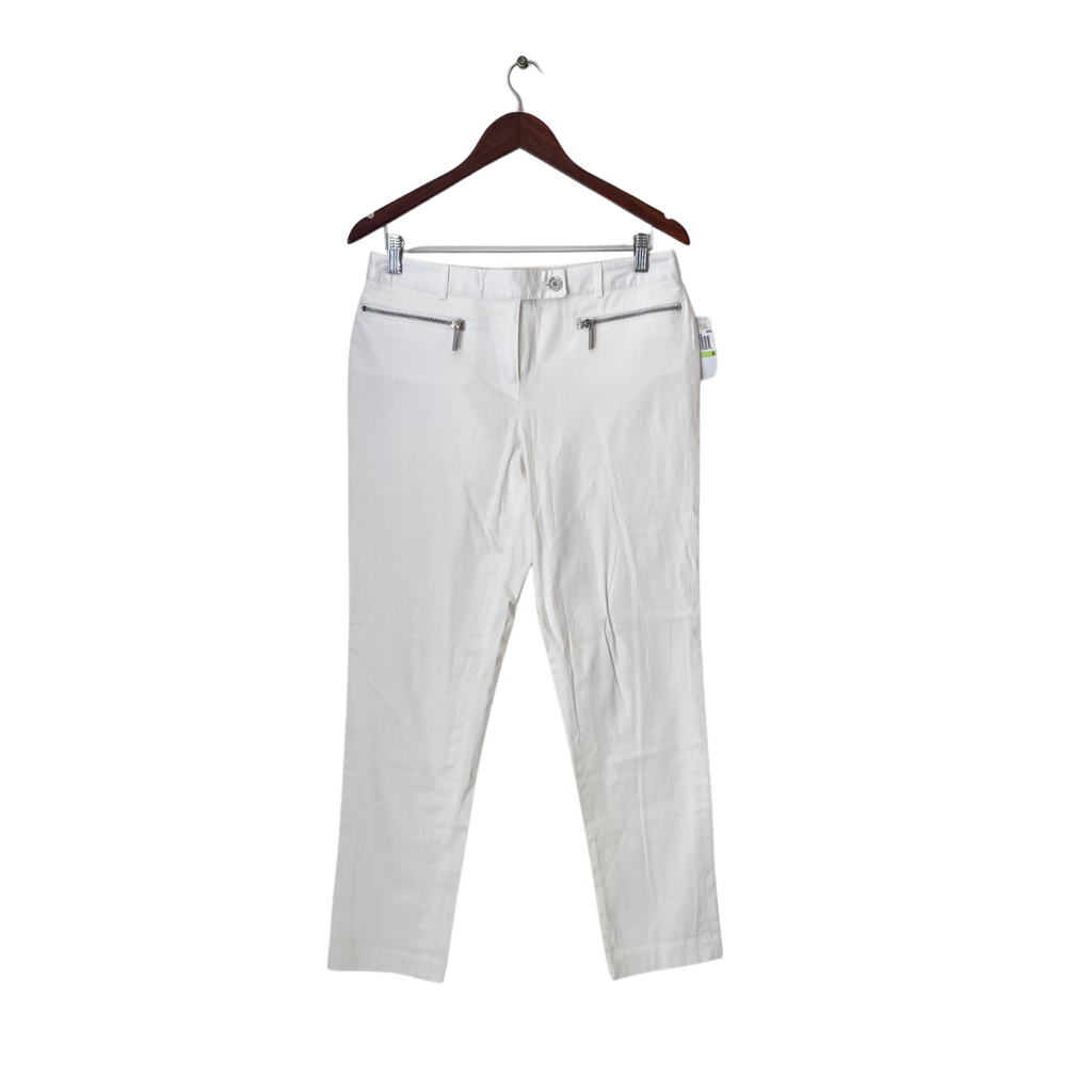 Michael Kors White Straight Leg Pants | Brand New |