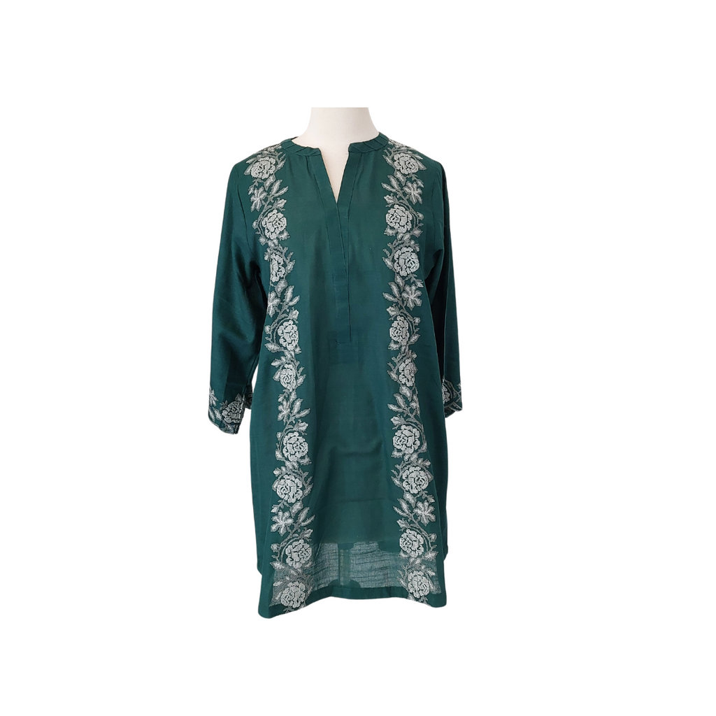 Image Emerald Green Embroidered Outfit | Brand New |