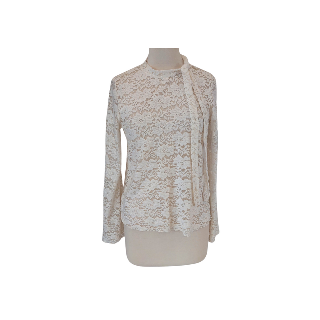 NEXT White Lace Top | Pre Loved |