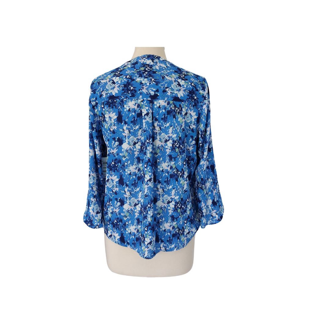 Style&Co. Blue Pintuck Blouse | Brand New |