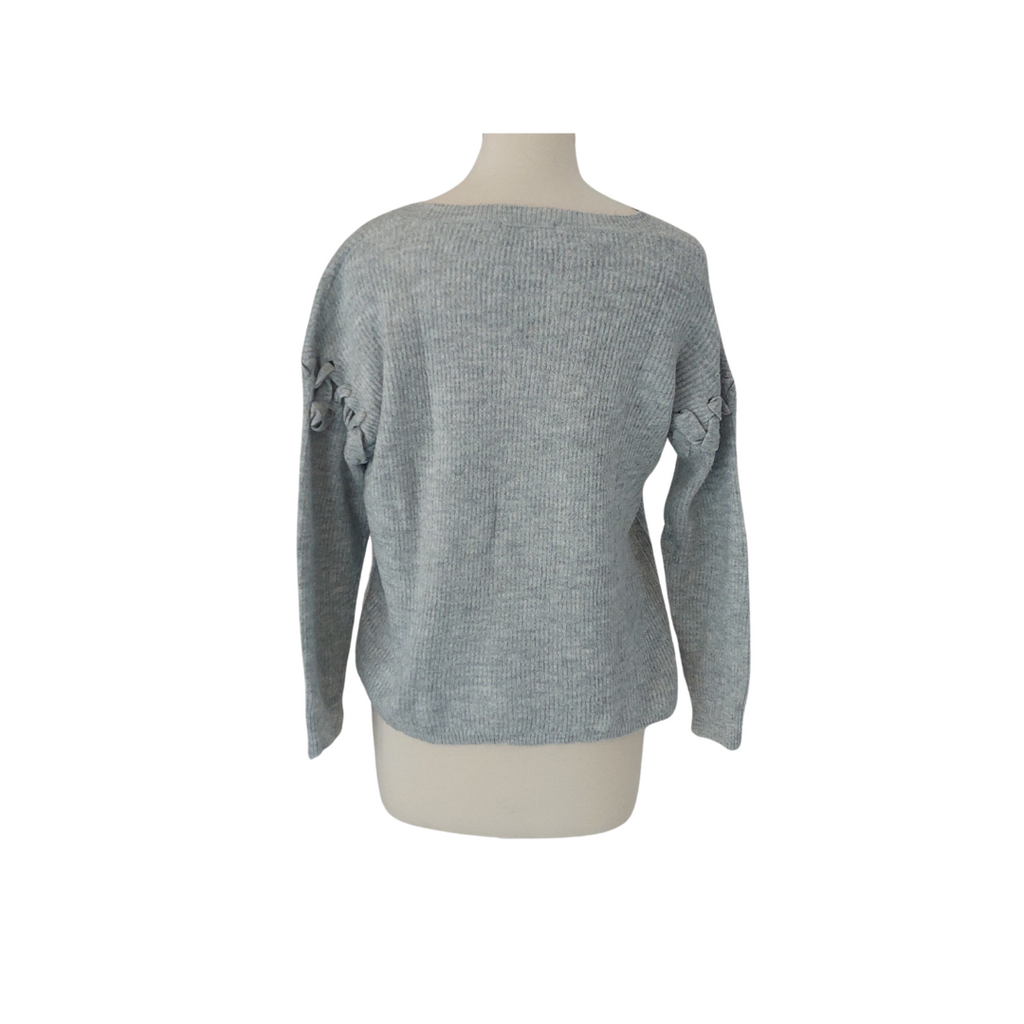 TU Light Grey Ribbed Sweater | Gently Used |